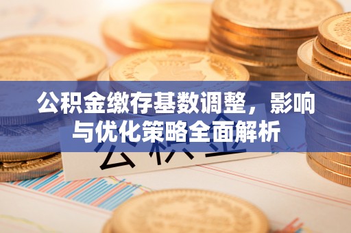 上街公积金缴存基数调整，影响与优化策略全面解析