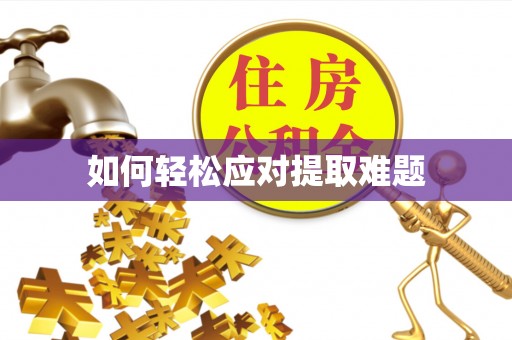 上街如何轻松应对提取难题