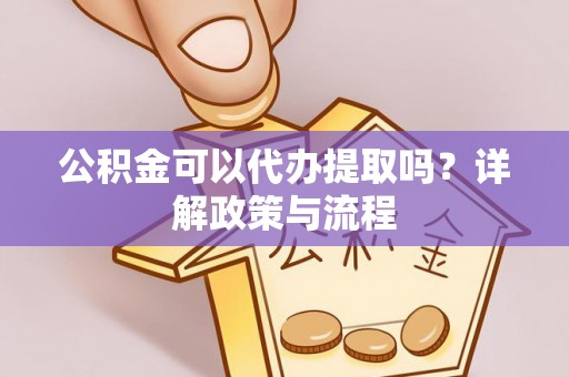 上街公积金可以代办提取吗？详解政策与流程