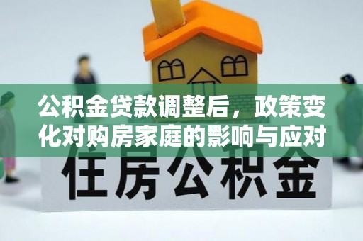 上街公积金贷款调整后，政策变化对购房家庭的影响与应对策略